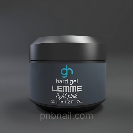 LED GEL Lemme "твердий гель" світло-рожевий / 35 g.