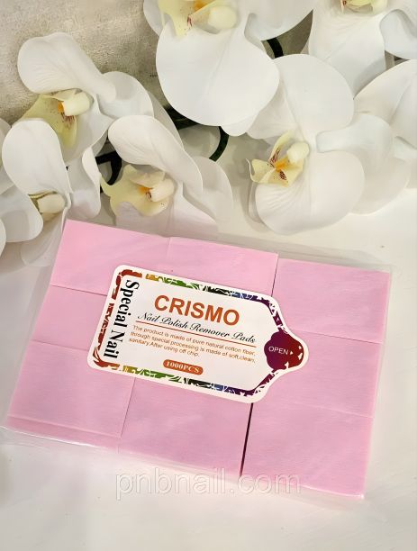 Безворсовые салфетки для маникюра, 1000 шт, 6x4 см, (розовые/голубые)