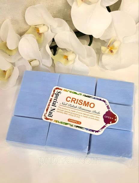 Безворсовые маникюрные салфетки, 1000 шт, размер 6x4 см, цвет блакитные/розовые (блакитные)