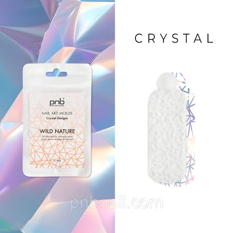 Силіконові молди Дика природа Нейл Арт Молди PNB, набір з 12 шт