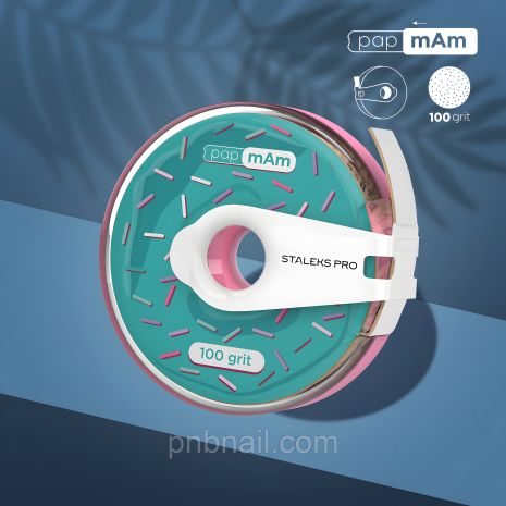 Файл-стрічка змінна біла у пластиковій котушці papmAm EXPERT 100 грит