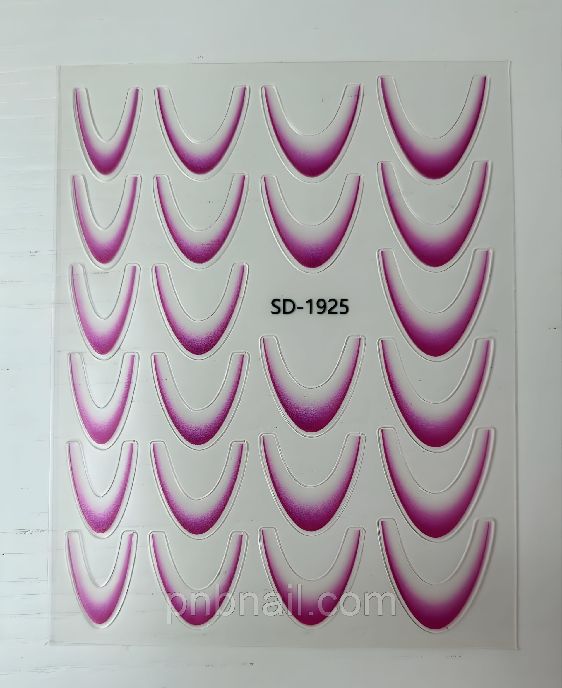 Слайдер-дизайн френч омбре (ассортимент цветов) розовый Слайдер-дизайн френч омбре (ассортимент цветов) розовый