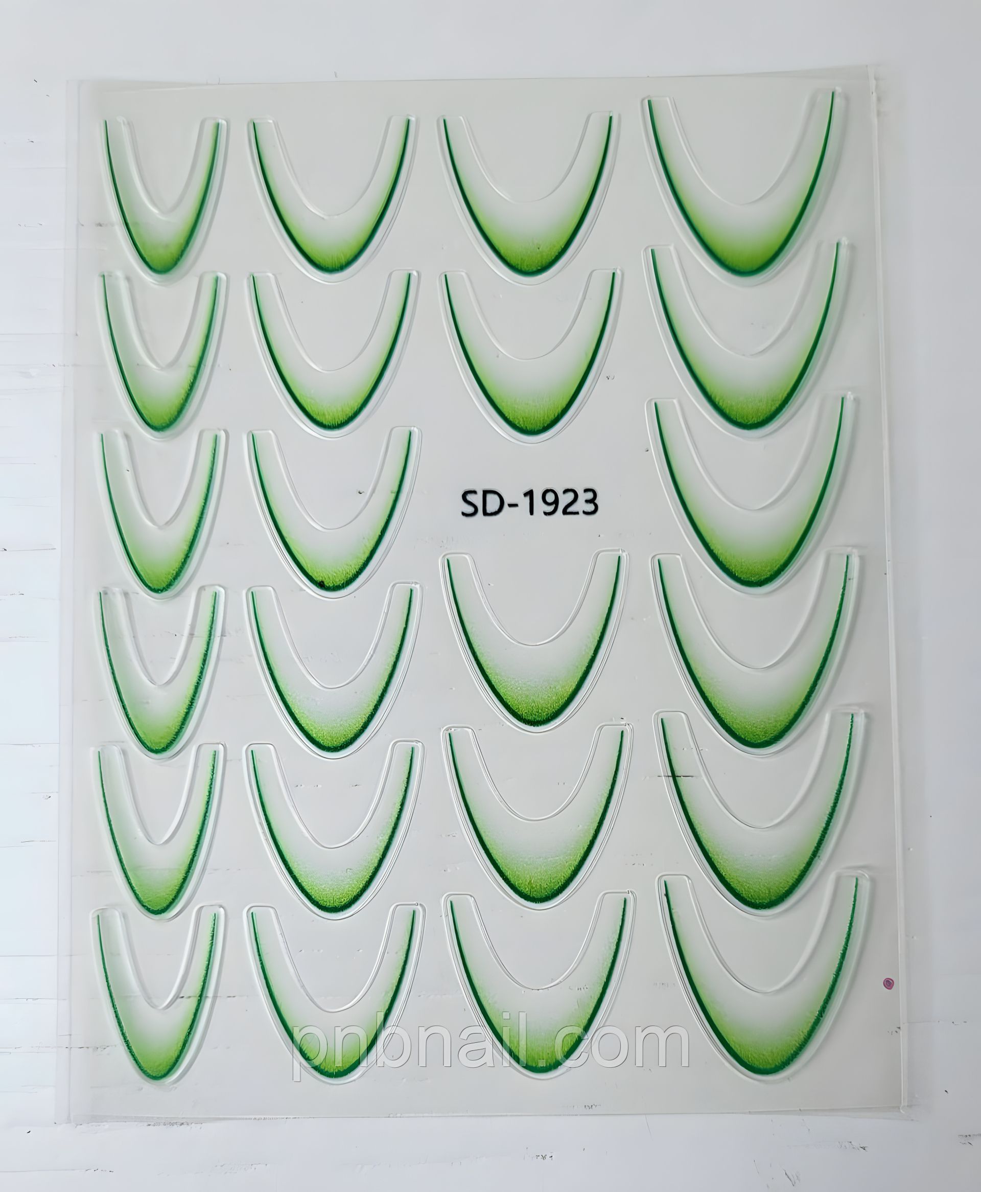 Френч омбре слайдер-дизайн (кольори в асортименті) зелений Френч омбре слайдер-дизайн (кольори в асортименті) зелений