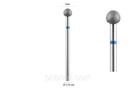 Алмазная фреза 001 Куля синяя DLX (размеры 014,025,031,033,040,050) 050 синяя Алмазная фреза 001 Куля синяя DLX (размеры 014,025,031,033,040,050) 050 синяя