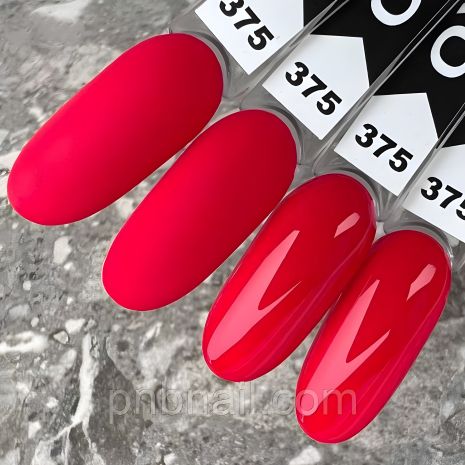 OXXI Professional Гель-лак № 375 (малиново-червоний) / 10 мл OXXI Professional Гель-лак № 375 (малиново-червоний) / 10 мл