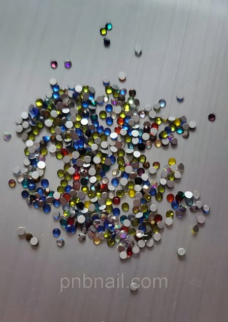 Цветные стразы, размер ss3 / стекло, упаковка 200 шт