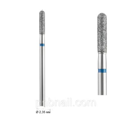 Алмазная фреза 141 (Циліндр закруглений) DLX / синяя 033 Алмазная фреза 141 (Циліндр закруглений) DLX / синяя 033