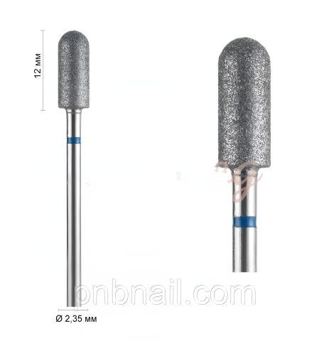 Алмазна фреза (конус закруглений) 199 DLX / синя 033 Алмазна фреза (конус закруглений) 199 DLX / синя 033