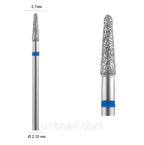 Фреза алмазная 199 (Конус закругленный) DLX / синяя 027 Фреза алмазная 199 (Конус закругленный) DLX / синяя 027