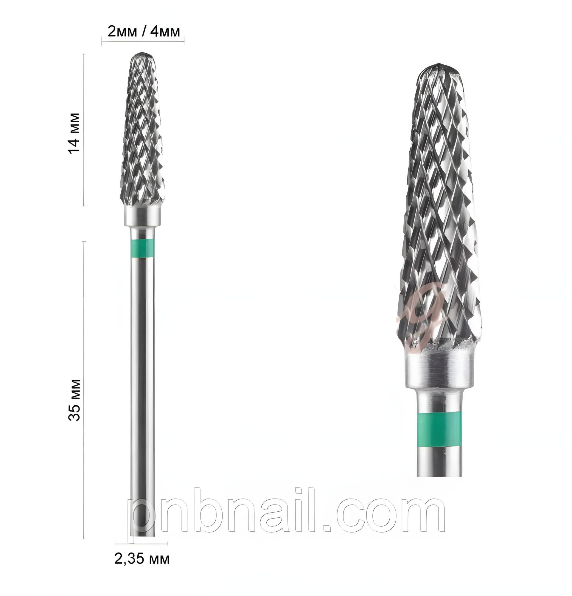 Зелена конусна фреза 41240 DLX Зелена конусна фреза 41240 DLX