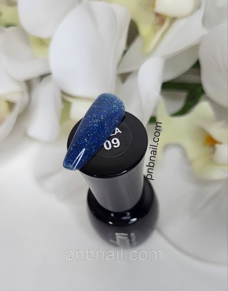 Гель-лак світловідбивний, Luxton "IBIZA" (в палітрі 16 кольорів), 10 мл 09