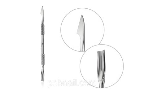 Маникюрная лопатка Raiz PW-1/2 (прямоугольный пушер и топорик)