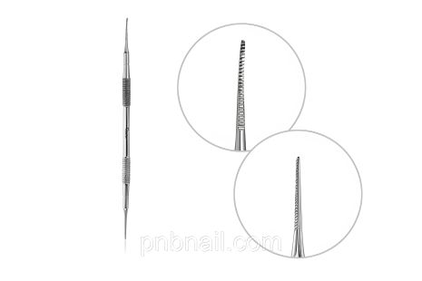 Лопатка педикюрная Raiz PW-9 (тонкая прямая и загнутая пилка)