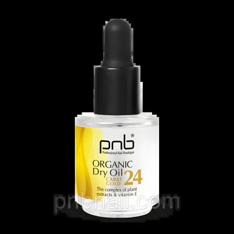 Суха олійка для кутикули Organic Dry Oil PNB, 15 ml