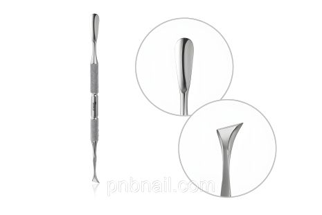 Манікюрна лопатка Raiz PW-2 (закруглений пушер+відігнута лопатка) Манікюрна лопатка Raiz PW-2 (закруглений пушер+відігнута лопатка)