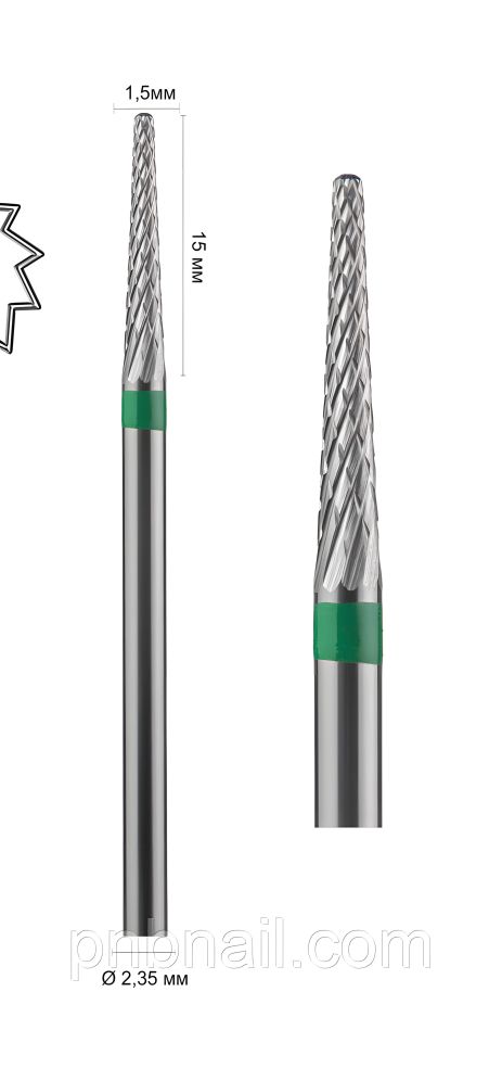 Фреза зелёная, игольчатая 406102 MULTIBOR™ Фреза зелёная, игольчатая 406102 MULTIBOR™