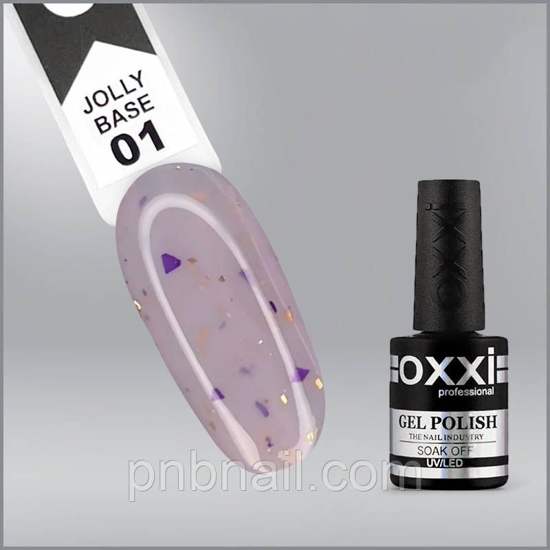 Камуфлююча база OXXI Jolly Base (01-03) / 10 мл 01 Камуфлююча база OXXI Jolly Base (01-03) / 10 мл 01