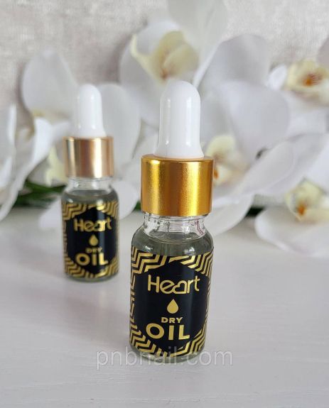 Суха олійка для кутикули HEART DRY OIL , 10 мл