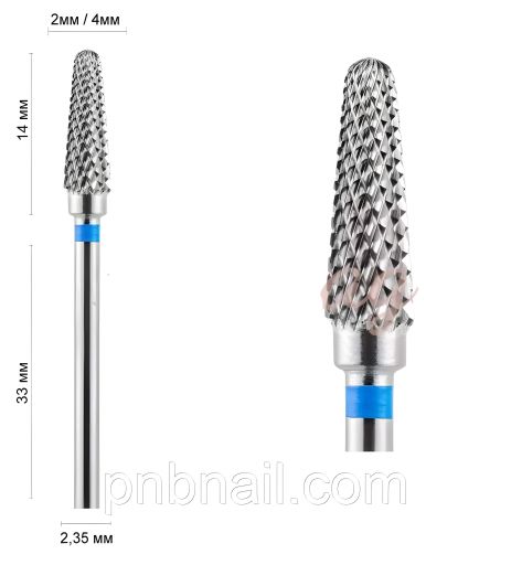 DLX Фреза 41240 конус синя