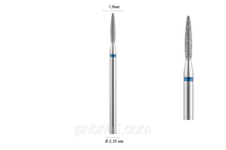 Алмазна фреза 244 синя "Полум'я безпечне", DLX 018