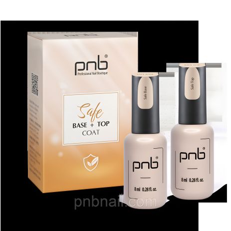 Набір - безпечне покриття - База + Топ PNB / Safe Base + Top Coat Set Набір - безпечне покриття - База + Топ PNB / Safe Base + Top Coat Set