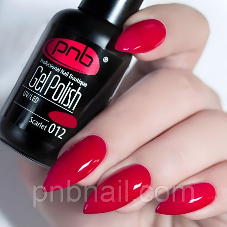 Scarlet гель-лак PNB 012, 8мл, 4мл 4