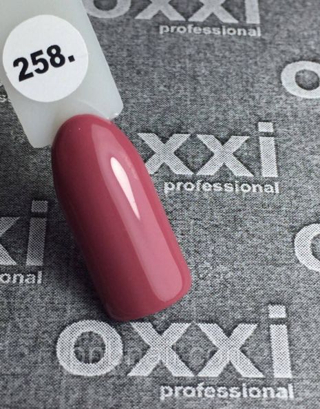 Гель-лак OXXI Professional №258, 10 мл