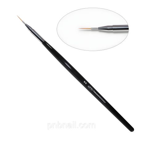 7D. Кисть PNB круглая 0-s, нейлон / Gel Brush round 0-s PNB, nylon 7D. Кисть PNB круглая 0-s, нейлон / Gel Brush round 0-s PNB, nylon
