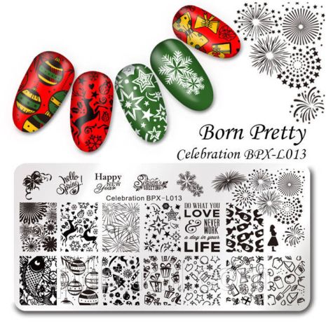 Пластина для стемпінгу BORN PRETTY / BPX-L013