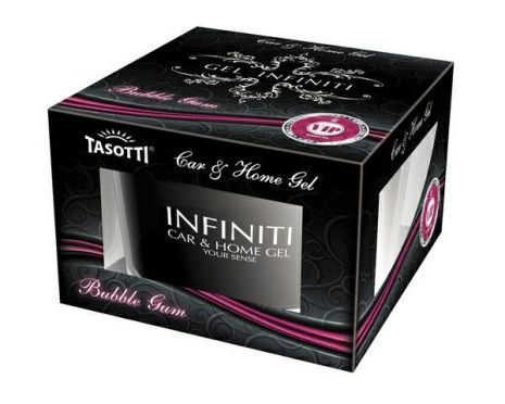 Освежитель воздуха TASOTTI гелевый "Gel Infiniti" Bubble Gum 50 мл