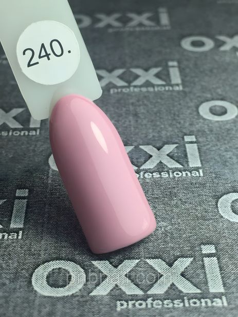 Гель-лак OXXI Professional №240, объем 10 мл