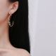 Модные серьги-капли в виде лица в стиле хип-хоп висячие абстрактное искусство