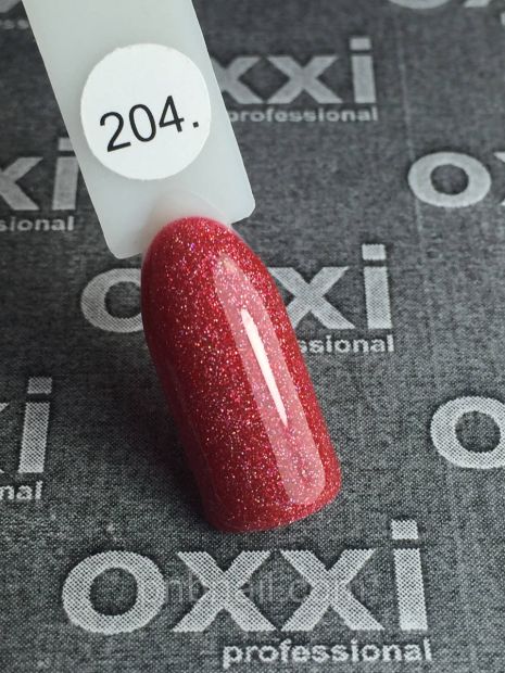 Гель-лак OXXI Professional №204, 8 мл