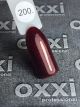 Гель-лак OXXI Professional №200 (бордове з шиммером), 10 мл Гель-лак OXXI Professional №200 (бордове з шиммером), 10 мл