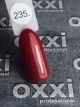 Гель-лак червоний з червоними блискітками OXXI Professional №235, 10 мл Гель-лак червоний з червоними блискітками OXXI Professional №235, 10 мл
