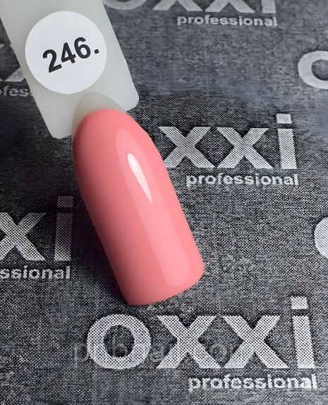 Гель-лак фирмы OXXI Professional оттенок №246, 10 мл