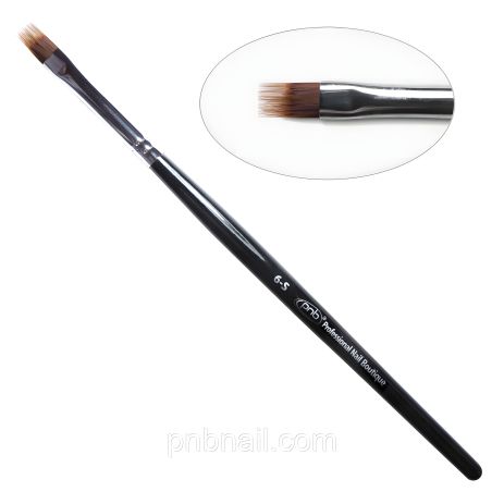 Дизайнерская кисть для омбре 6-s PNB, нейлон/Nail Art Brush fork 6-s, nylon