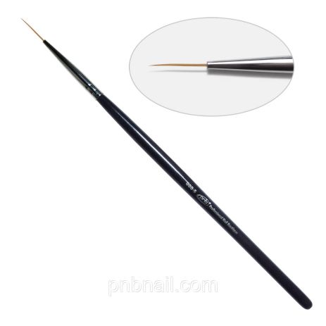 2D. Кисть для дизайна круглая 000-s PNB, нейлон/Nail Art Brush round 000-s, nylon