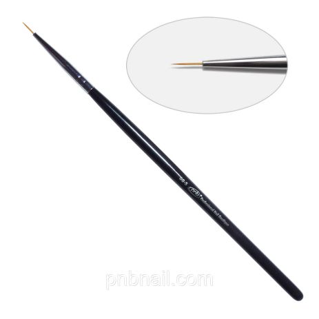 1D. Кисть для дизайна круглая 00-s PNB, нейлон/Nail Art Brush round 00-s, nylon