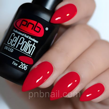 Гель-лак PNB № 206, обсяг 8 мл Гель-лак PNB № 206, обсяг 8 мл