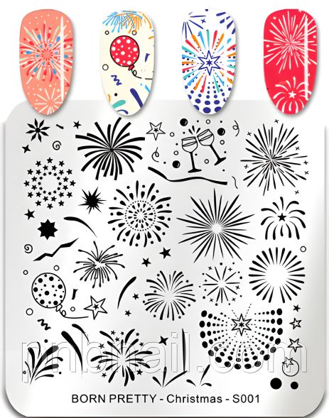 Christmas BORN PRETTY S001