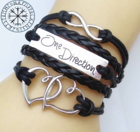 Браслет кохання нескінченність One Direction серце