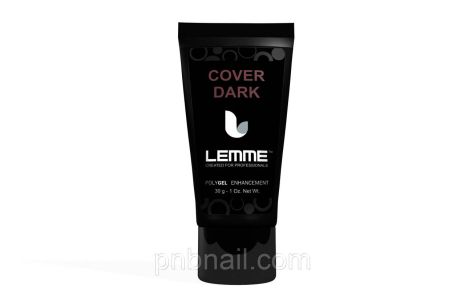 Poly gel Lemme Cover Dark - темный бежево-розовый,30мл