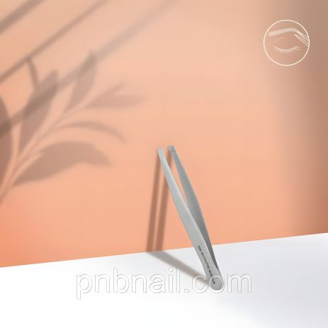 ПИНЦЕТ для бровей STALEKS BEAUTY & CARE 10 TYPE 3 (широкие наклонные кромки)