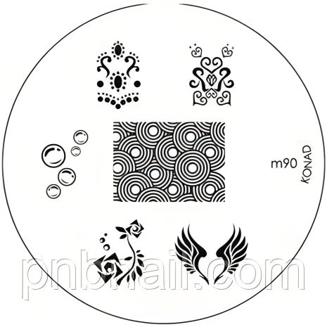 Трафарет Конад диск М 90 для стемпінгу