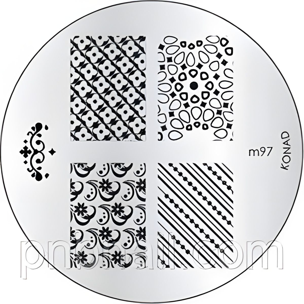 Стемпінг диск Конад (трафарет) М 97 Стемпінг диск Конад (трафарет) М 97