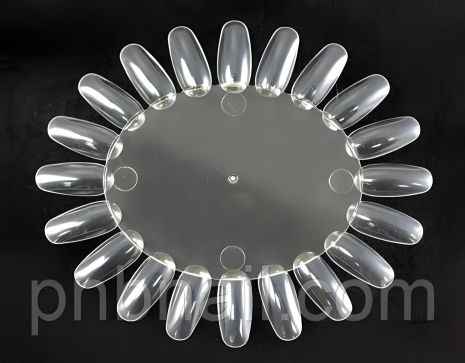 Демонстраційна палітра "ромашка" прозора на 20 пелюсток