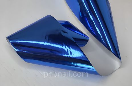 Фольга для нігтів дизайну, синя (5 см.*1 м) Фольга для нігтів дизайну, синя (5 см.*1 м)