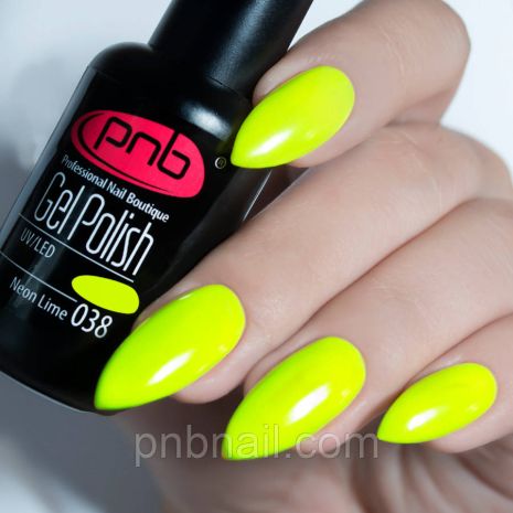 Гель-лак PNB 8 мл Neon Lime 038