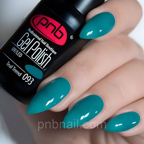 Гель-лак PNB 8 мл оттенок Teal Trend 093
